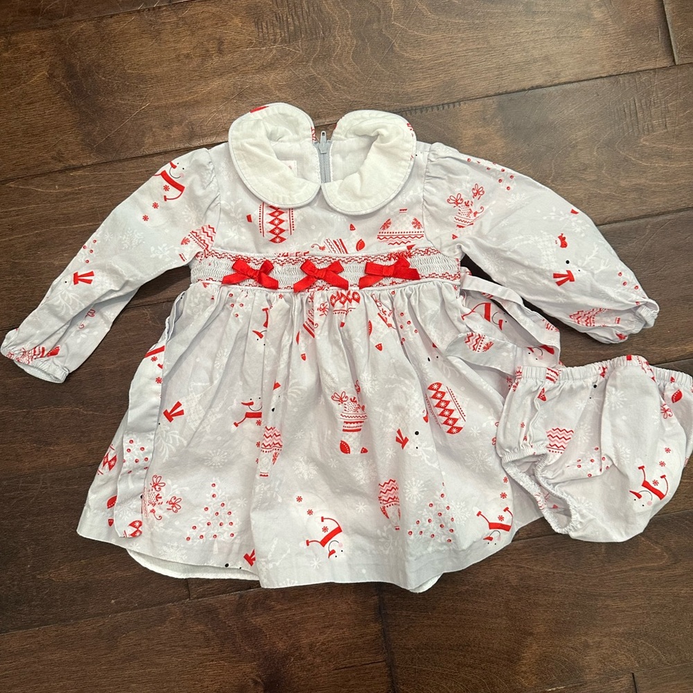 Bonnie baby holiday dress